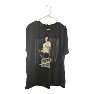 Luke Bryan 2014 That's My Kind Of Night Tour T Shirt Adult Size 2XL Black Mens